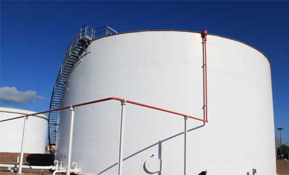 Tank Facility in Victoria, TX – Tank Base Protection