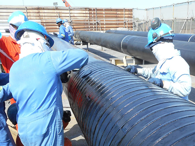 Bitumen & Butyl Tapes application