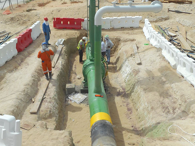 Protal  construction site 