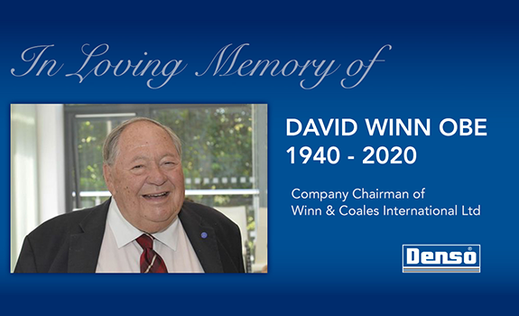 In Loving Memory of David Winn OBE