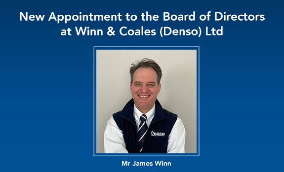 New Appointment at Winn & Coales (Denso) Ltd