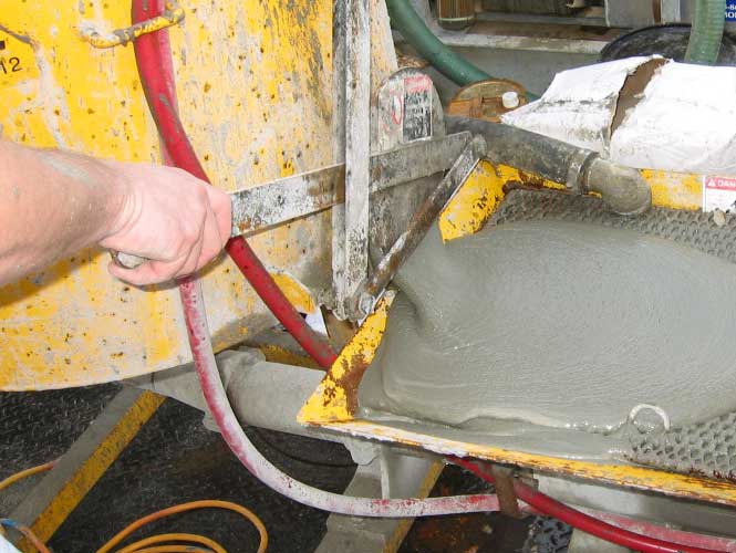 Seashield 510 underwater being applied 