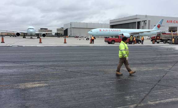 airport taxieway patch repairs and sealing