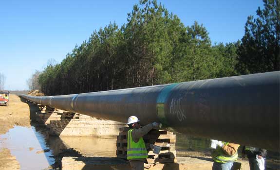 Mid-Continent Express Pipeline – Girth Weld Protection