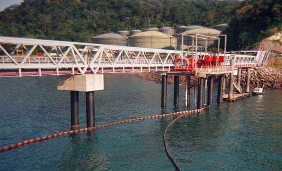 steel jetty pile