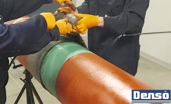 Denso Bore-Wrap® Application – Pipeline Girth Weld ARO Protection