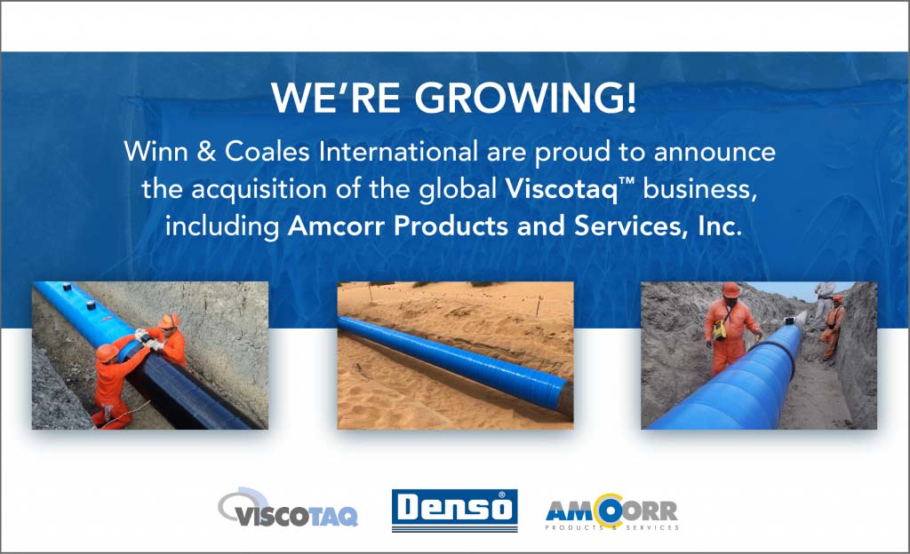 Winn & Coales International Acquires The Global Viscotaq™ Business, Including Amcorr Products And Services, Inc.