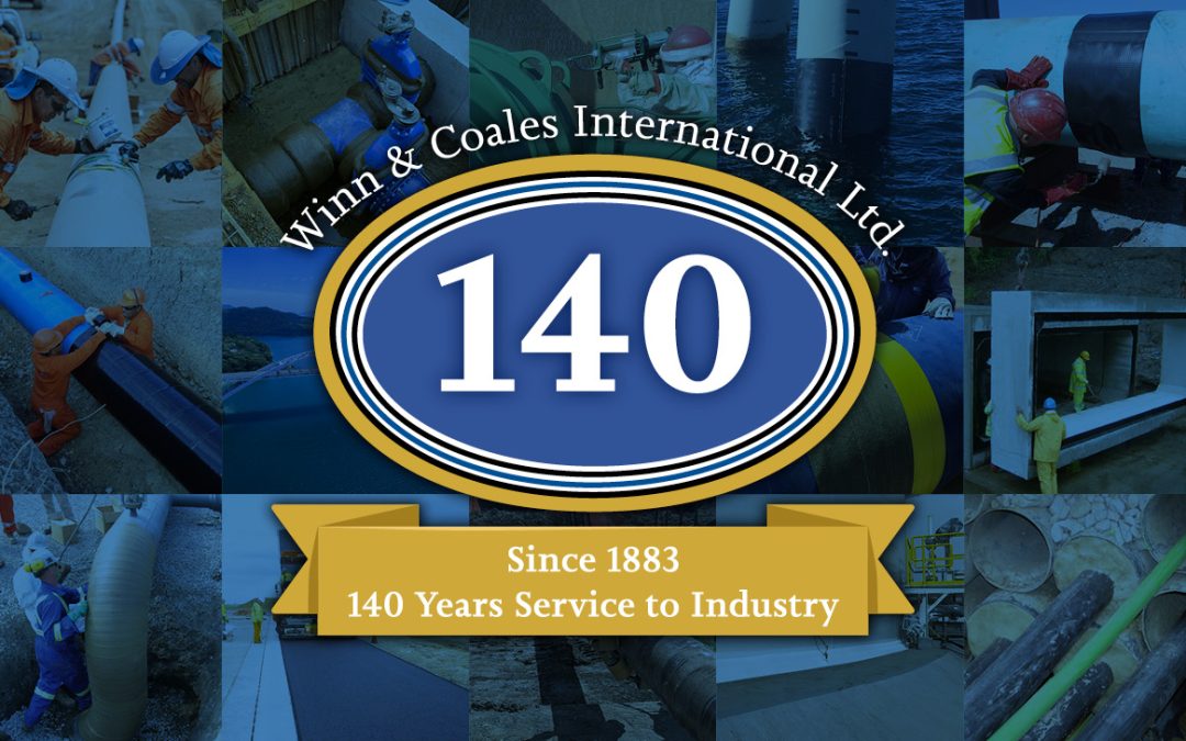 WINN & COALES INTERNATIONAL LTD. CELEBRATE 140 YEARS SERVICE TO INDUSTRY: 1883 – 2023