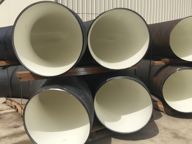 Industrial Storage Tanks Protection, inside pipe