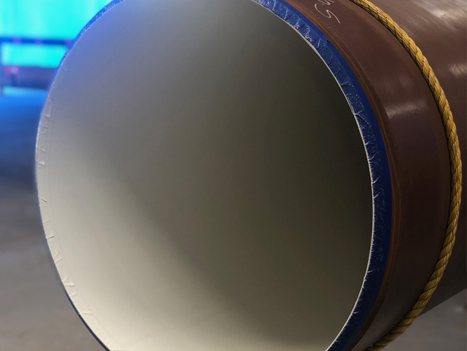 Industrial Storage Tanks Protection, inside pipe