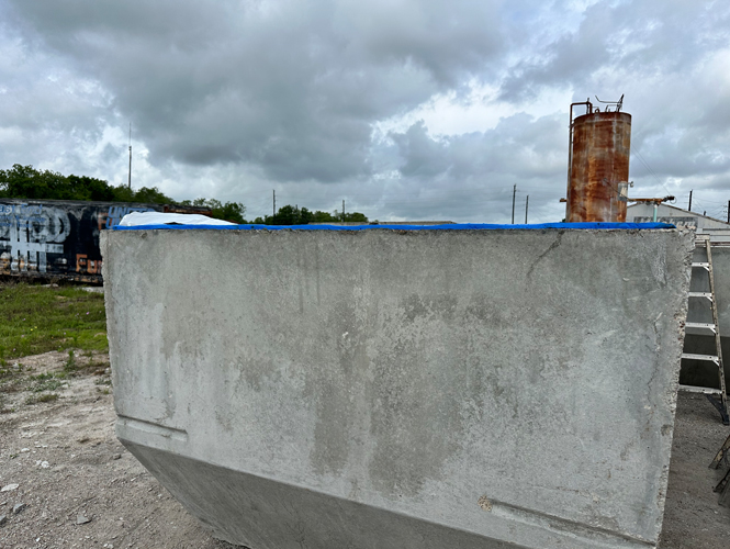 Viscotaq ViscoMastic sealing on Precast structures