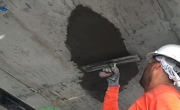 Concrete patch repair