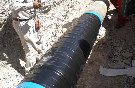 North America Refinery Viscotaq Coating Pipeline Rehabilitation