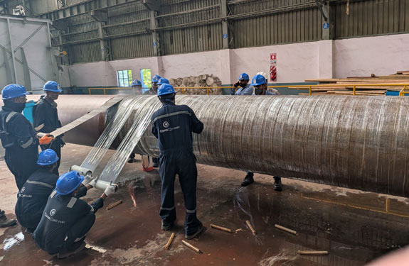 Welspun Plant Applied Bore-Wrap Outerwrap for HDD Pipeline Protection